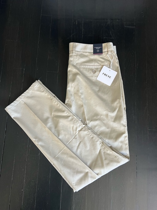 FREVE Other - FREVE Men's Khaki Chino Pants - Classic Fit